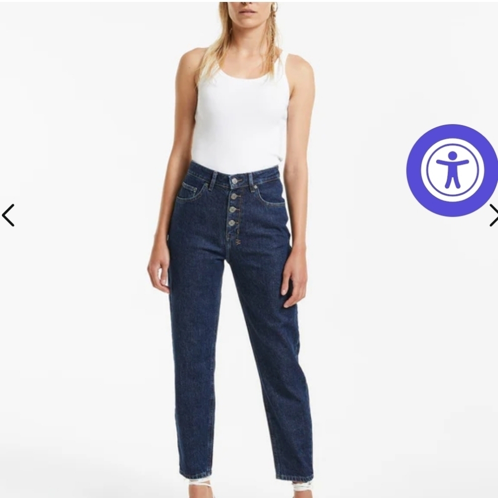 KSUBI THE POINTER SOHO XPOSE HIGH WAISTED WOMENS SIZE 28